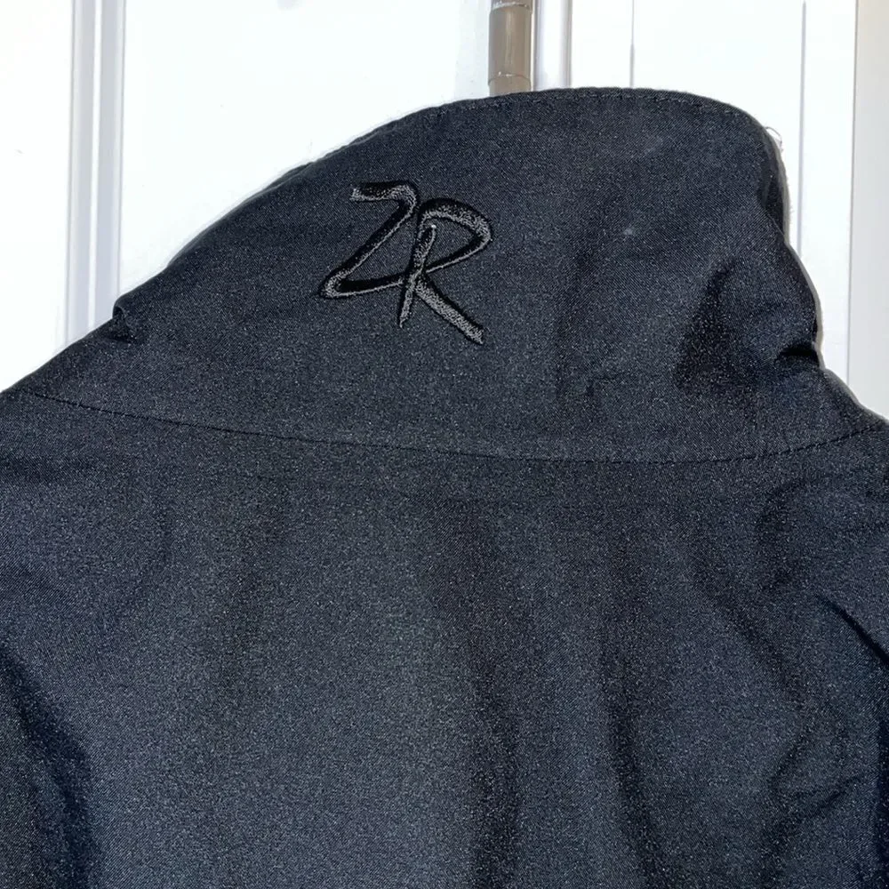 Black Executive Waterproof GoreTex Zero Restriction SS Pullover Golf Jacket XL